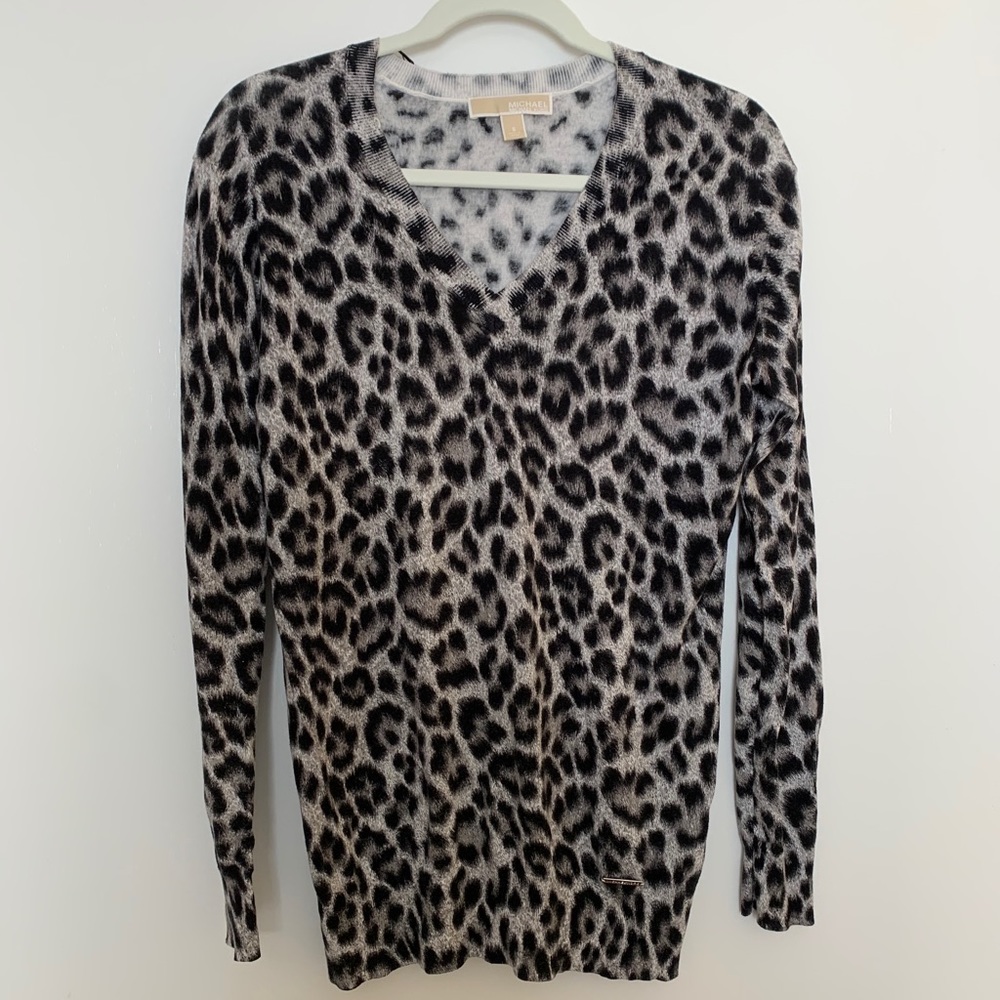 Michael Kors animal print sweater